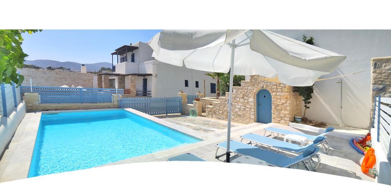 Villa Danae - Seaside Villa With Pool & Hot Tub Piso Livadi Exteriér fotografie