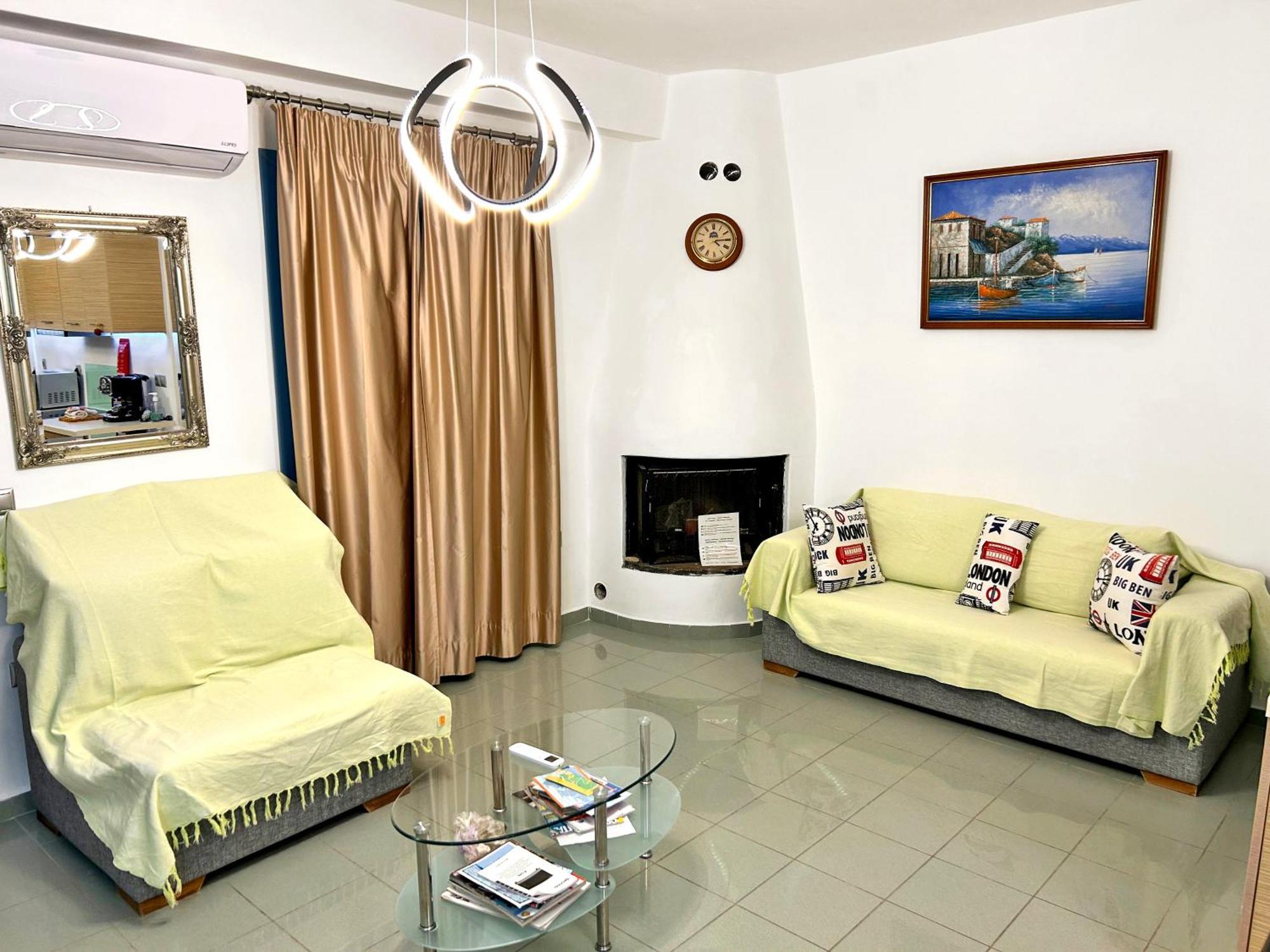 Villa Danae - Seaside Villa With Pool & Hot Tub Piso Livadi Exteriér fotografie