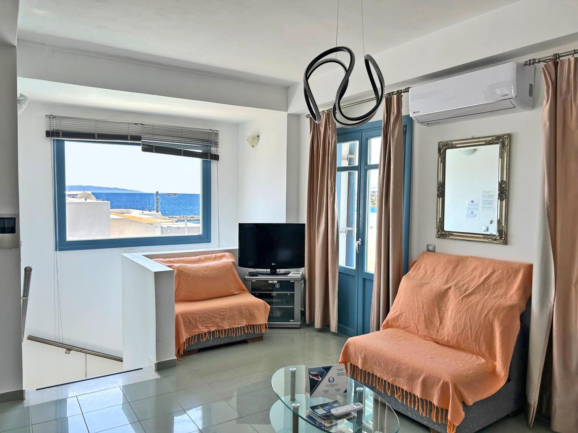 Villa Danae - Seaside Villa With Pool & Hot Tub Piso Livadi Exteriér fotografie
