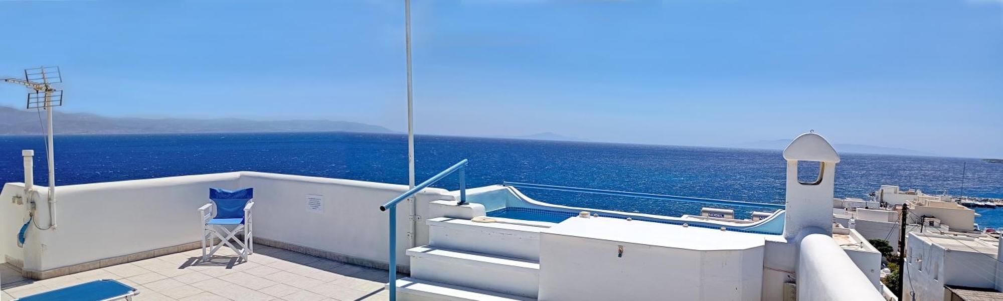 Villa Danae - Seaside Villa With Pool & Hot Tub Piso Livadi Exteriér fotografie