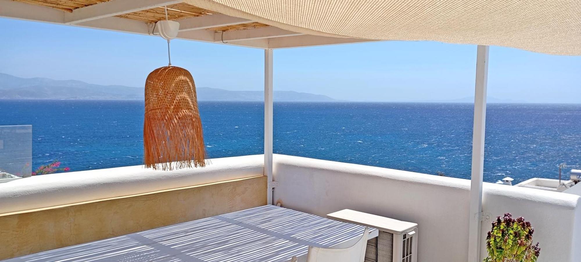 Villa Danae - Seaside Villa With Pool & Hot Tub Piso Livadi Exteriér fotografie